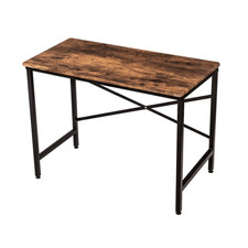 Heavy Duty Industrial Computer Desk Home Office Writing Work Table 100X48cm