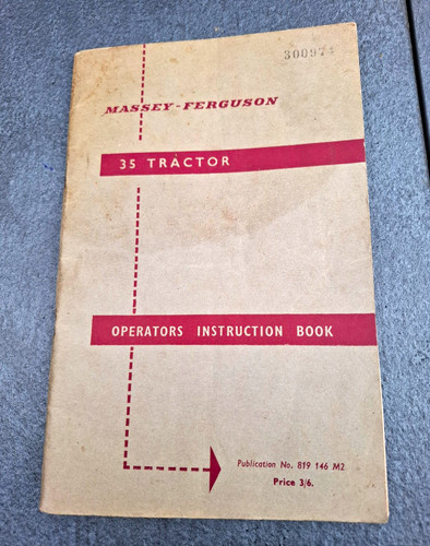 Massey ferguson tractor - 35,