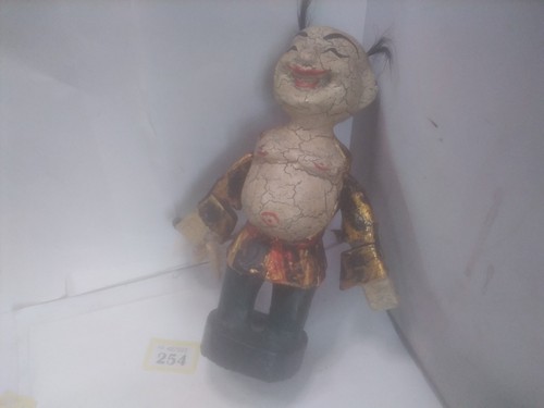 Chinese moving wooden figure - chinese,