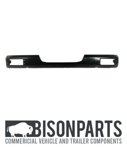 Front metal bumper with - front,