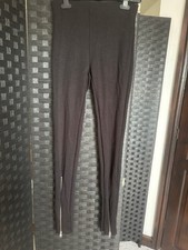 Brand new zara black leggings with zip ankle detail size M