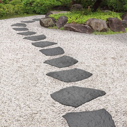 Garden stepping stones - stones, natural