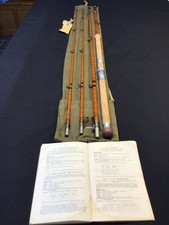 Vintage Hardy The Murdoch 11ft 6" split cane spinning rod