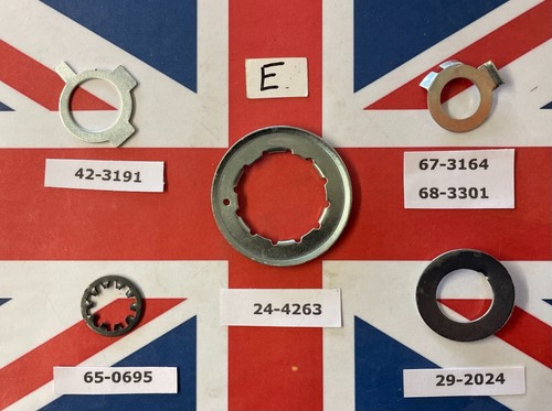 Bsa tab washer set - bsa,