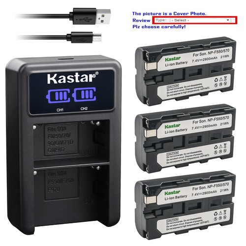 Kastar battery led2 charger - led2,