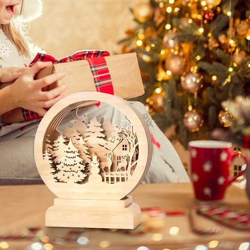 Wooden christmas tree - christmas,