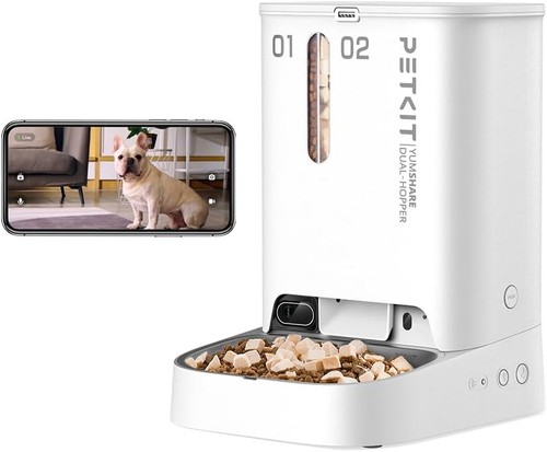 Petkit yumshare dual hopper - dual-hopper, w/