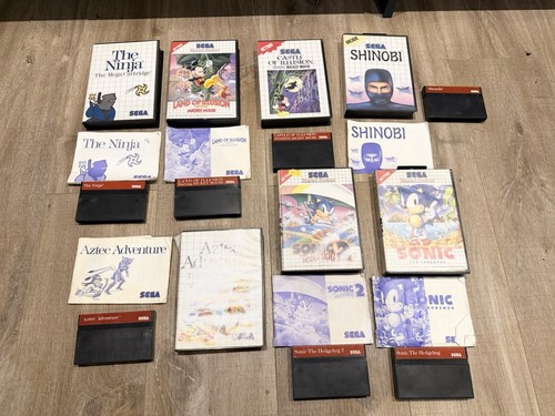 Sega master system - master, games