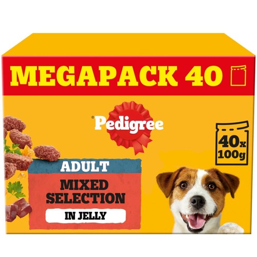 100g pedigree adult wet - 80, x