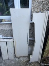 SOLID GRANITE FIRE SURROUND AND HEARTH IN CREAM COLOUR