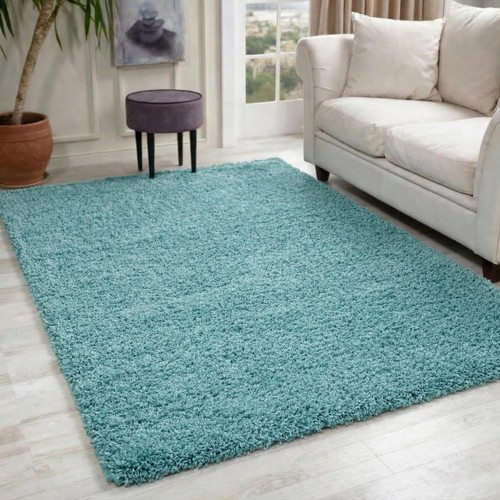High pile duck egg blue - high,