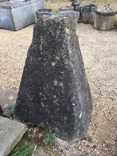 Antique Large Old Staddle Stone Mushroom Cotswold Base 74cm High