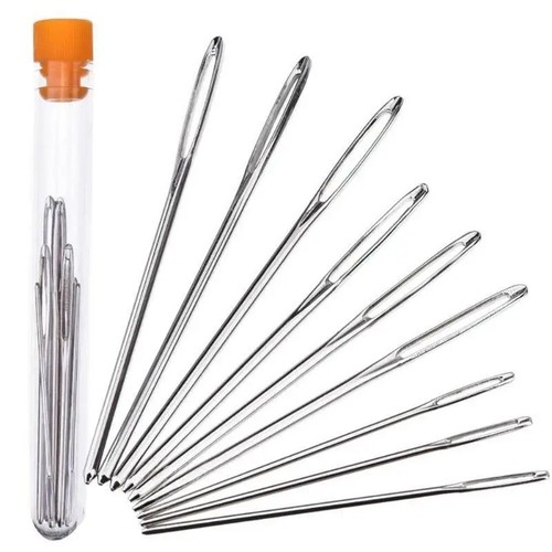 9pcs large eye - eye, blunt