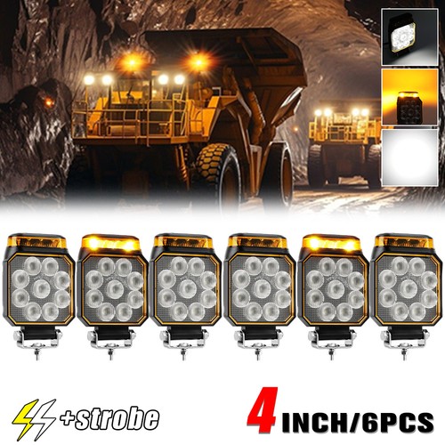 Inch led warning work - 6x,