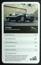 1 x info card Jaguar car XKSS