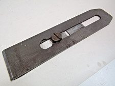 Stanley No 20 plane blade.  For Stanley No 20 plane. With cap iron & screw.