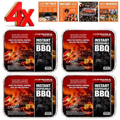 Instant portable bbq - 4, x