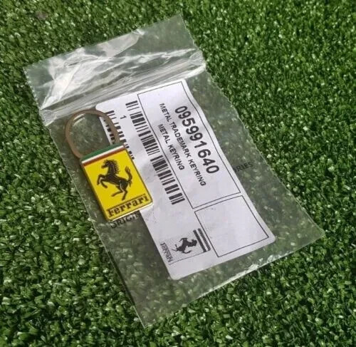 Genuine ferrari enamel key - enamel, fob