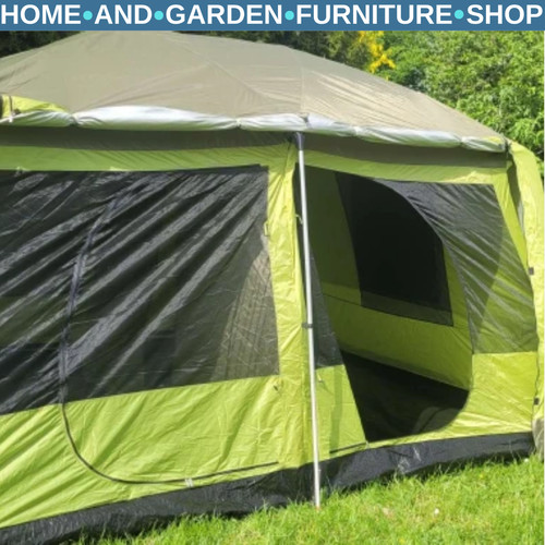 Tunnel camping tent - with, porch