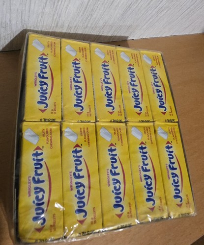 Wrigley juicy fruit chewing