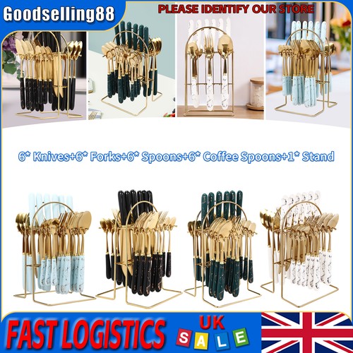 Pcs cutlery set with stand - pcs,