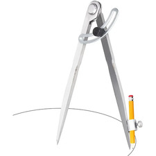 Woodworking Compass Drawing