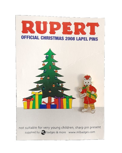 Rupert bear christmas 2008 - christmas,