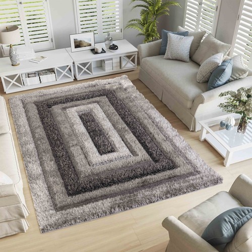 Shaggy area rugs shimmer - rugs,