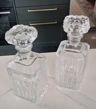 Large glass decanter - 2x,