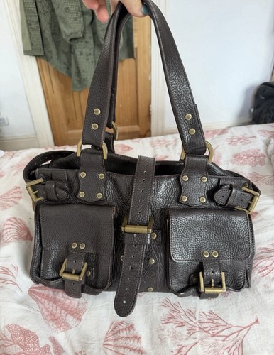 Mulberry roxanne leather - mulberry,