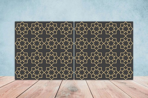 Moroccan ceramic tiles with - moroccan,