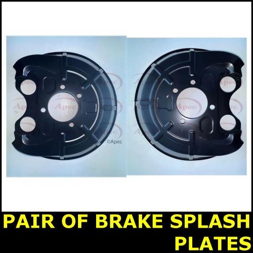 Pair brake cover back - brake,