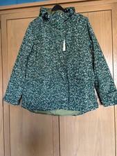 Orla Kiely Swing Waterproof Jacket - Berry Bubble Jade