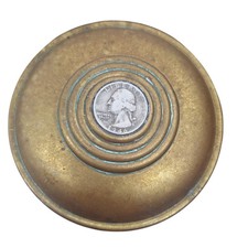 Vintage Trench Art Brass Shell