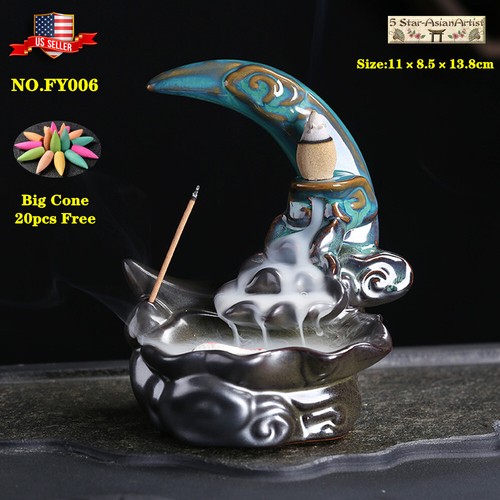 Ceramic backflow incense - ceramic,