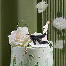 Wedding Cake Topper Art Funny