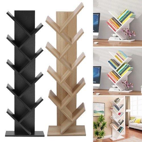 Wooden tree shelf - wooden,