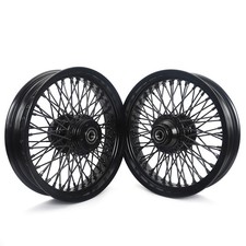 72 Spoke Wheels Rims Hub 16x3.5 for Harley Softail Fat Boy Deluxe Heritage FLSTC
