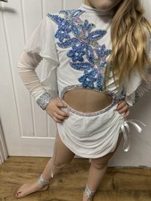 Under 10 Slow Freestyle Dance Costume for Girls Age 9/10