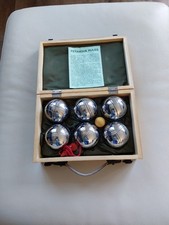 Jonelle Metal Petanque Boules Set of 6 In Original Box