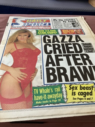 Sunday daily sport - sunday, newspaper