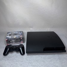 PS3 Slim Console 320GB Black
