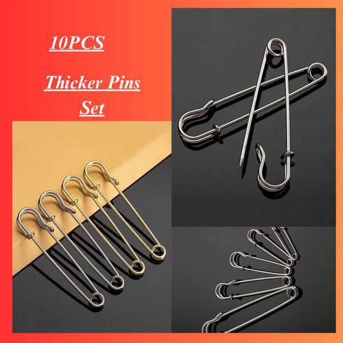 Thicker pins set kilt - thicker,