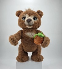 FurReal Cubby the Curious Bear Toy Teddy Hasbro With Honey Pot Tested & Working