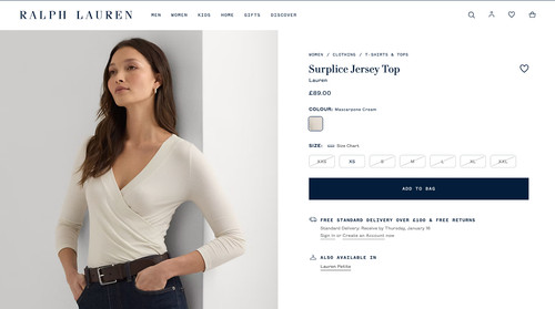 Ralph lauren surplice - lauren, "surplice"