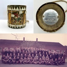 Royal Northumberland Fusilier’s (5th) Hand Painted Brass Battle Honours Drum