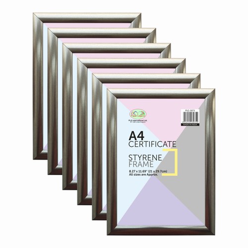 Certificate silver photo - silver,