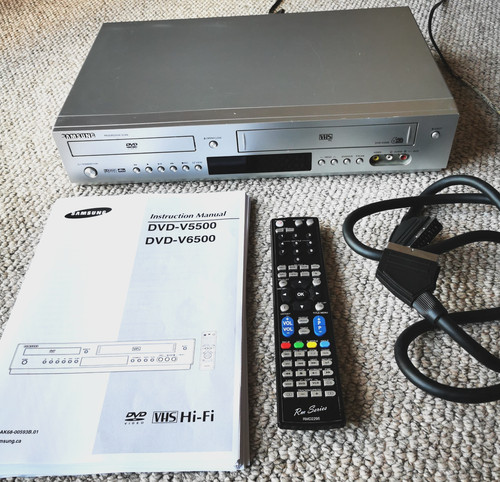Samsung dvd v5500 dual deck - dvd-v5500,