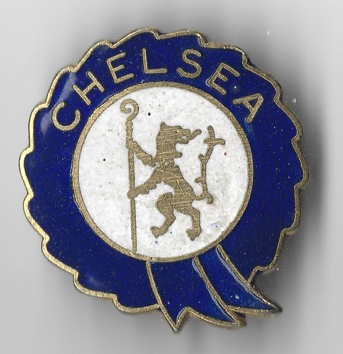 Vintage chelsea rosette enamel - chelsea,