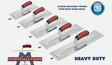 MARSHALLTOWN Plastering Permaflex Stainless Steel Finishing Trowel 13"- 18" MPF